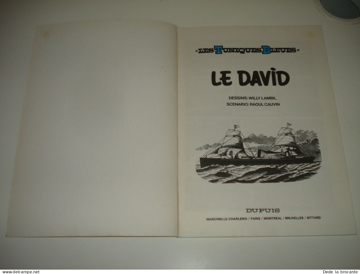 C54 (2) / Les Tuniques Bleues N° 19 " Le David " E.O.   De 1982 - Tuniques Bleues, Les