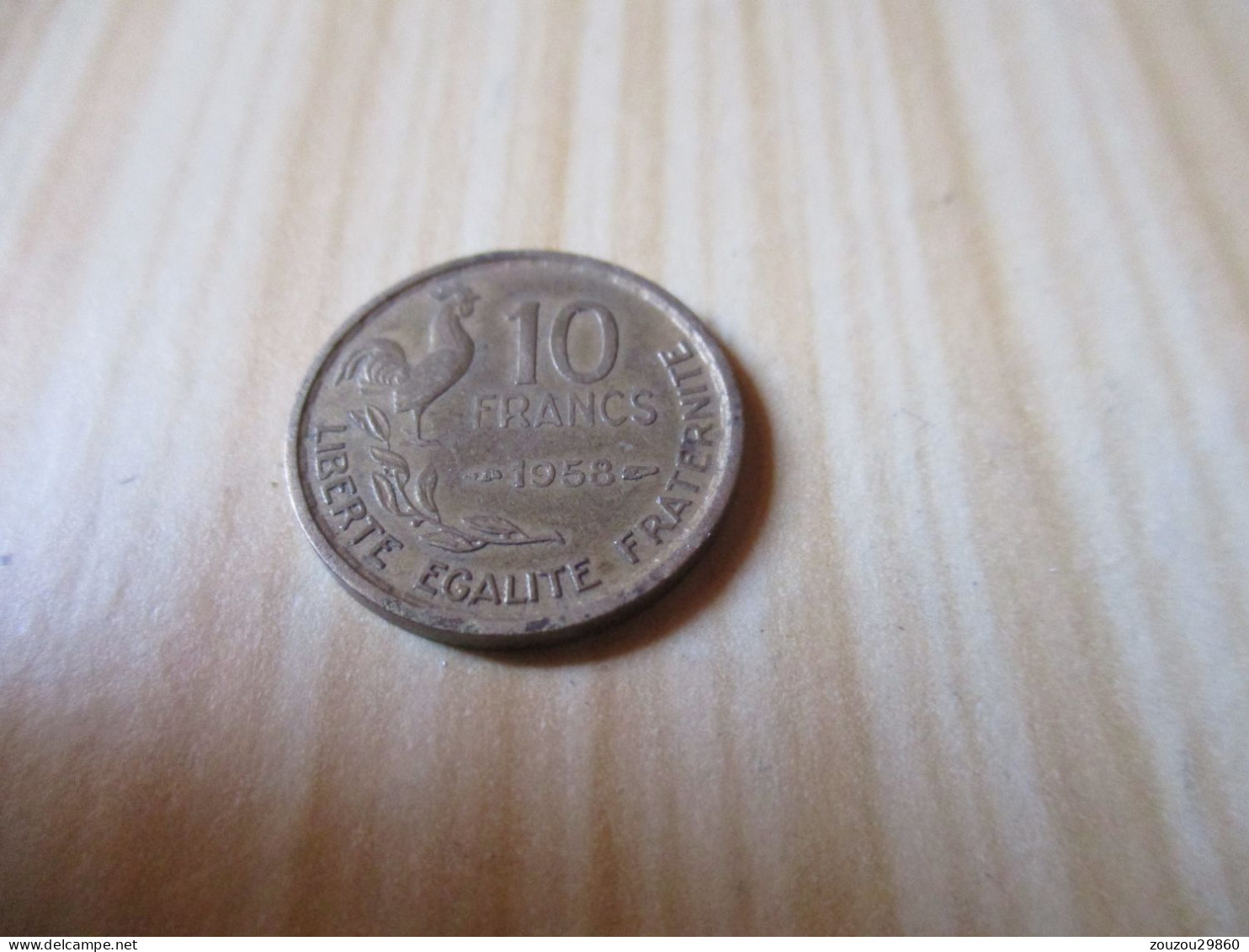 France - 10 Francs Guiraud 1958.N°181. - 10 Francs