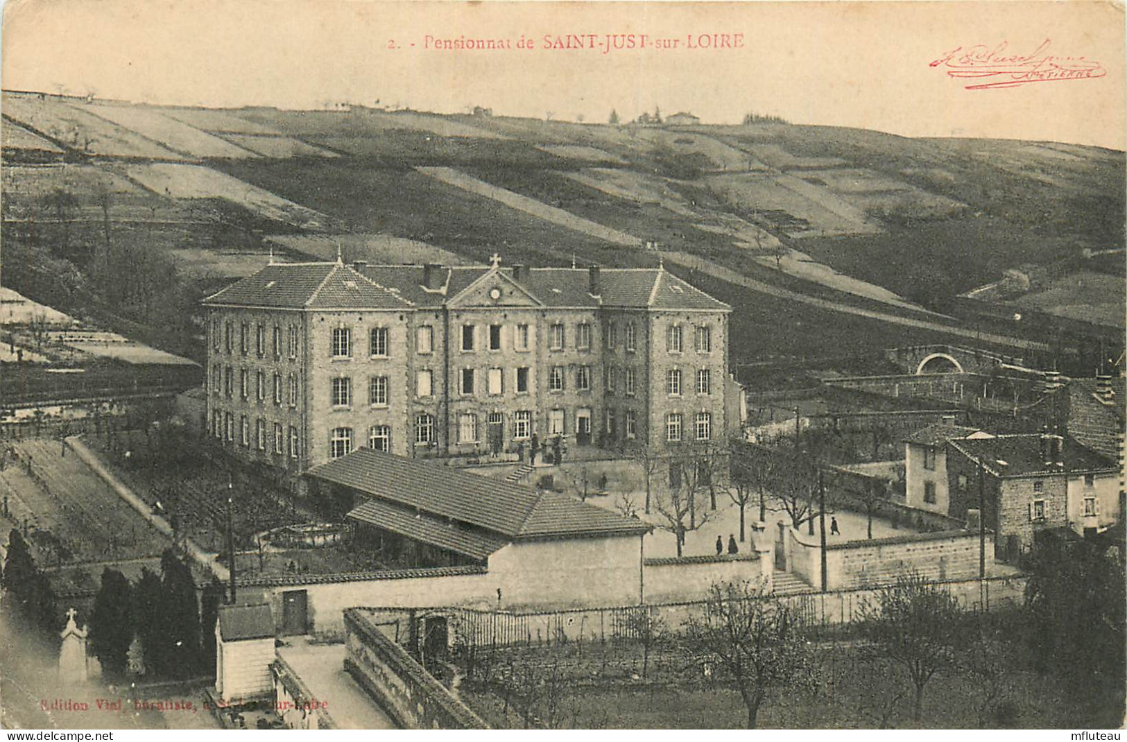 42* ST JUST S/LOIRE  Le Pensionnat  RL20,1689 - Saint Just Saint Rambert