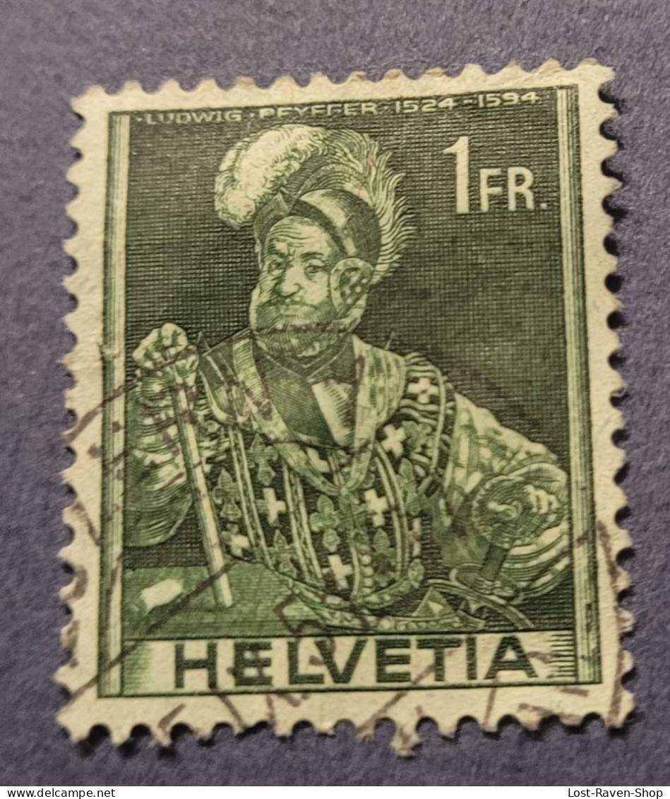 Schweiz - 1 FR - Used Stamps