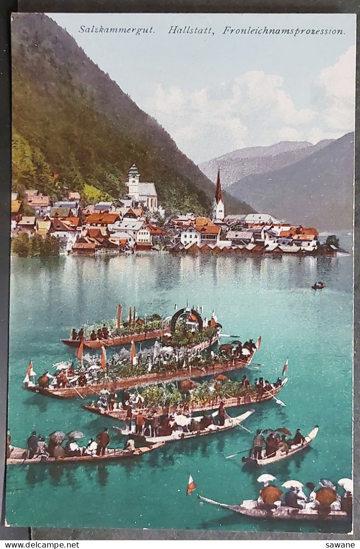 2 CARTES AUTRICHE , HALLSTATT , SALZKAMMERGUT , FRONLEICHNAMSPROZESSION , LOT 174 - Hallstatt