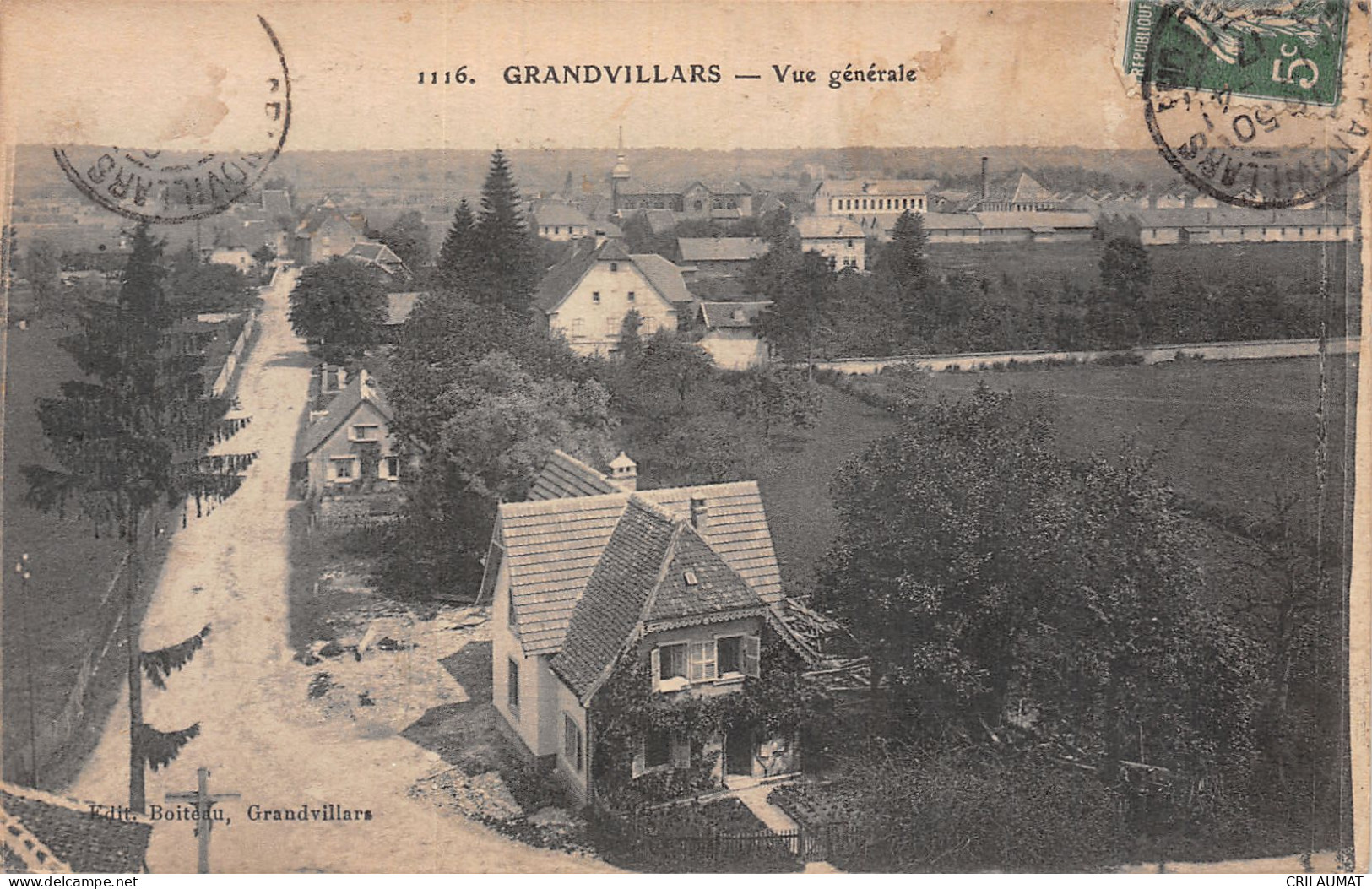 90-GRANDVILLARS-N°LP5043-D/0055 - Grandvillars