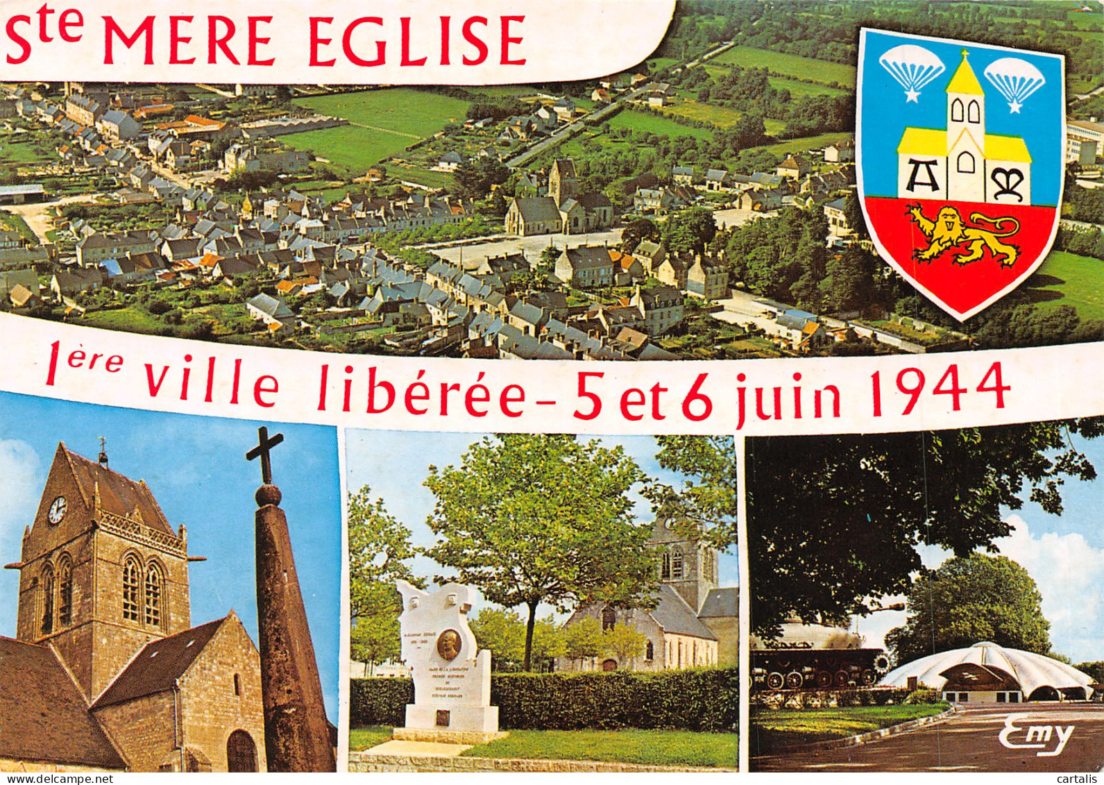 50-SAINTE MERE EGLISE-N°3729-A/0001 - Sainte Mère Eglise