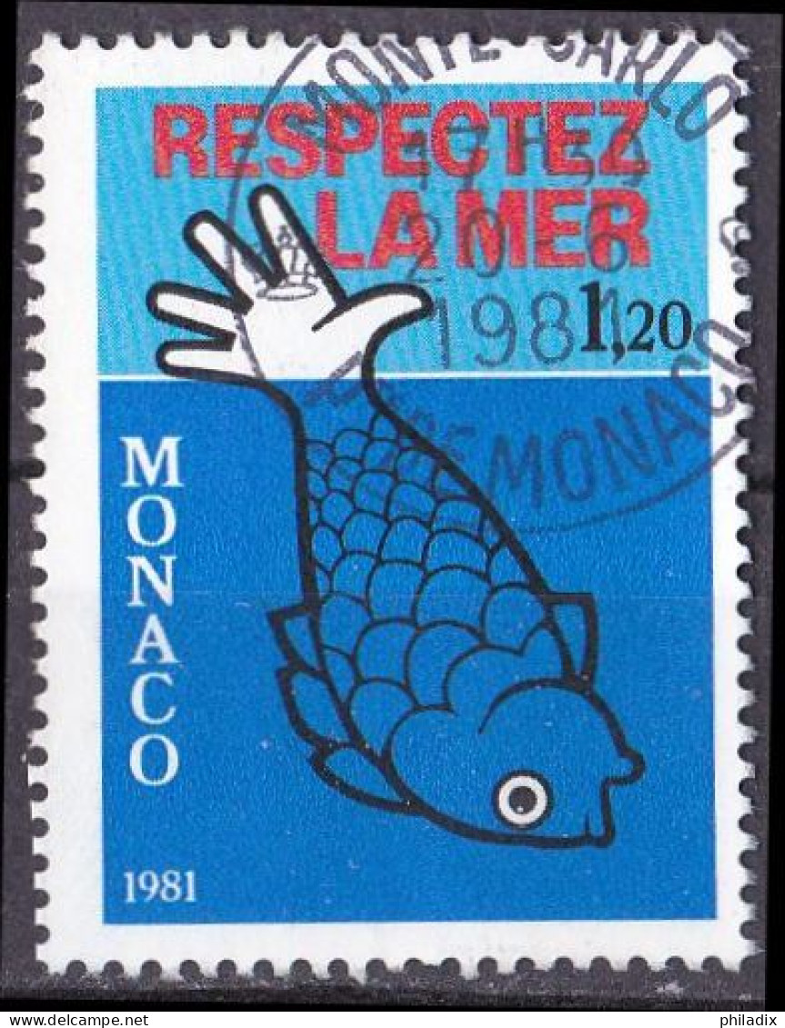 # Monaco Marke Von 1981 O/used (A5-7) - Oblitérés