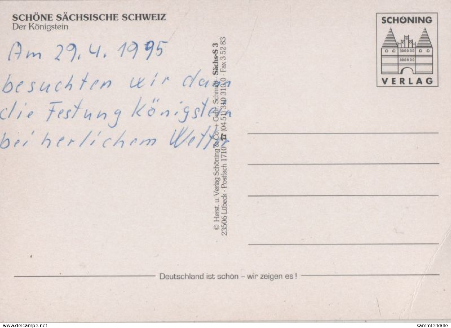 119938 - Königstein / Sächsische Schweiz - 4 Bilder - Koenigstein (Saechs. Schw.)