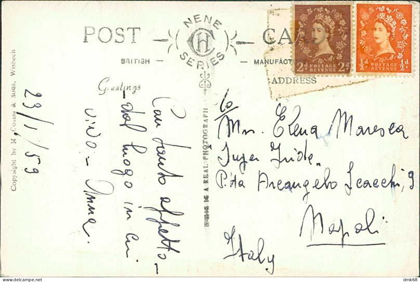 DODDINGTON - THE HOSPITAL - MAILED 1959 (18133) - Other & Unclassified