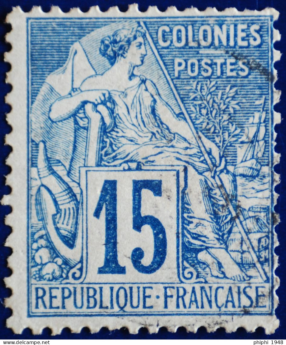 -Sage  Type  Alphée Dubois (1881 ) N° 51 Ob . - Alphée Dubois