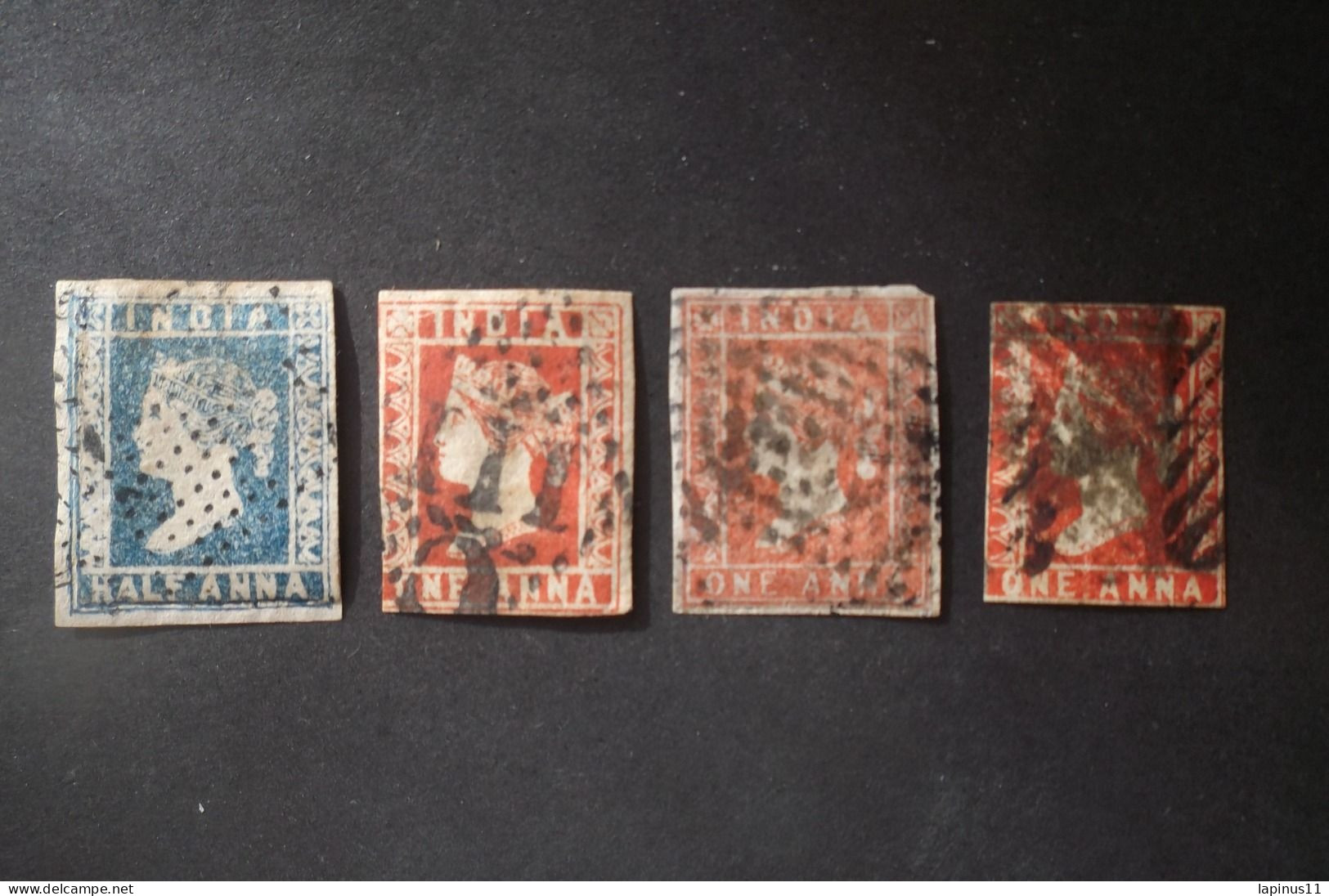 India English Colonies भारत अंग्रेजी उपनिवेश  61 SCANNERS 1902 -1903 King Edward VII, 1841-1910 STOCK LOT MIX - 1852 Sind Province