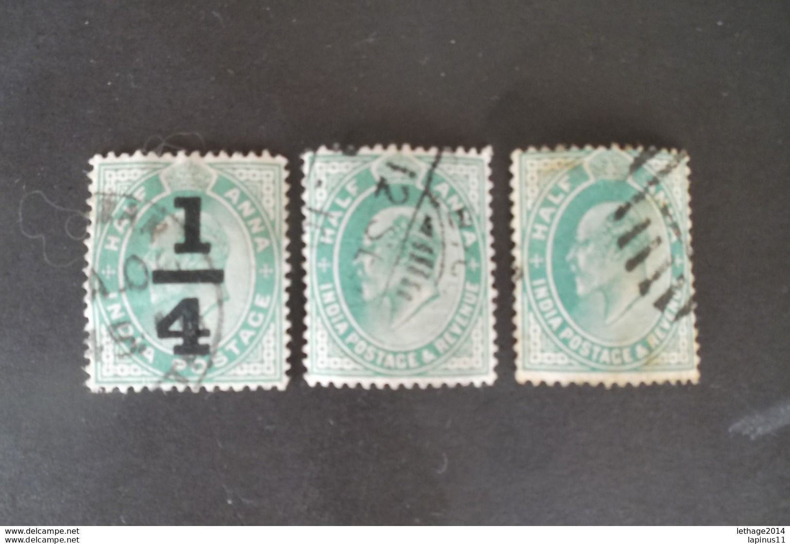 India English Colonies भारत अंग्रेजी उपनिवेश  61 SCANNERS 1902 -1903 King Edward VII, 1841-1910 STOCK LOT MIX