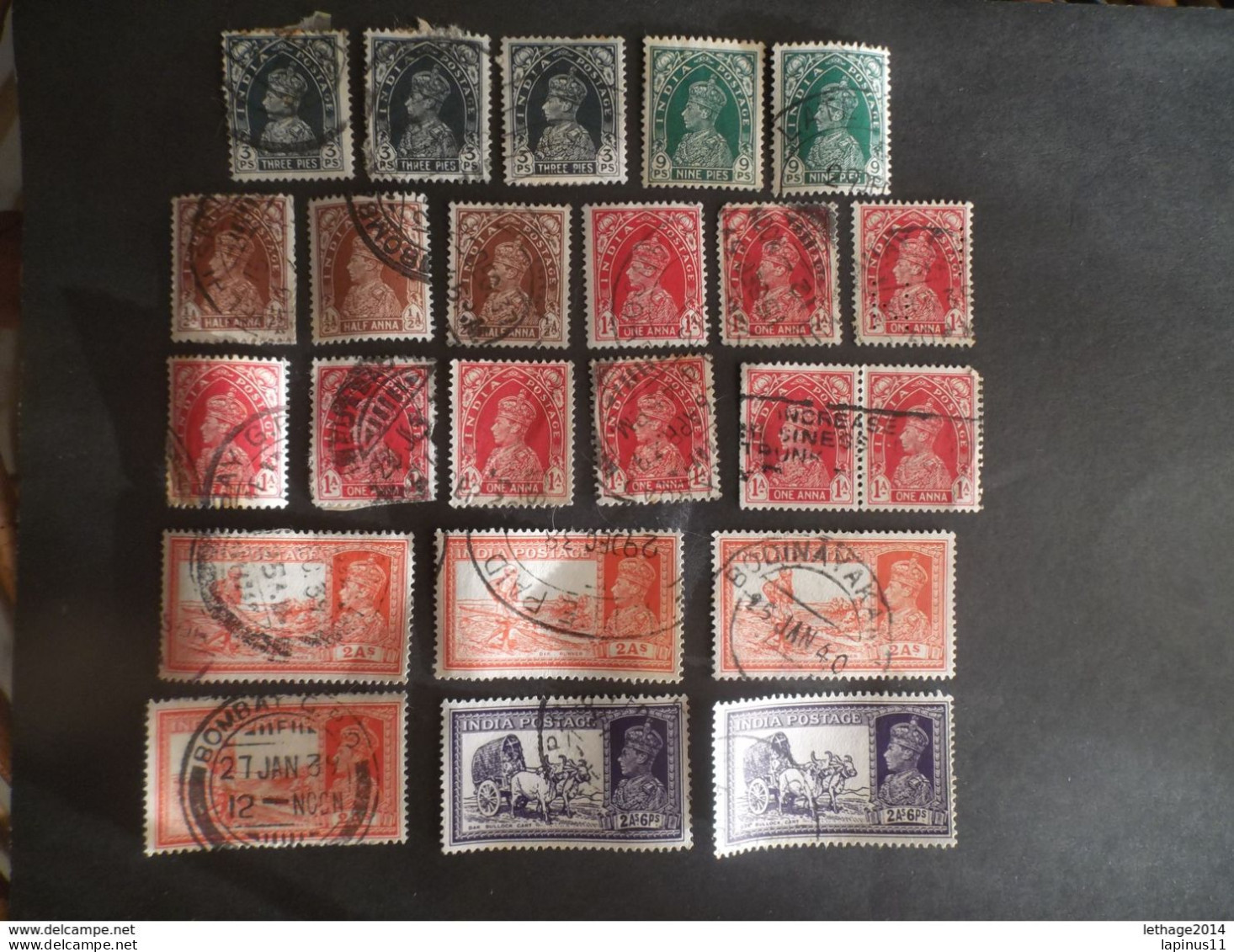 India English Colonies भारत अंग्रेजी उपनिवेश  61 SCANNERS 1902 -1903 King Edward VII, 1841-1910 STOCK LOT MIX