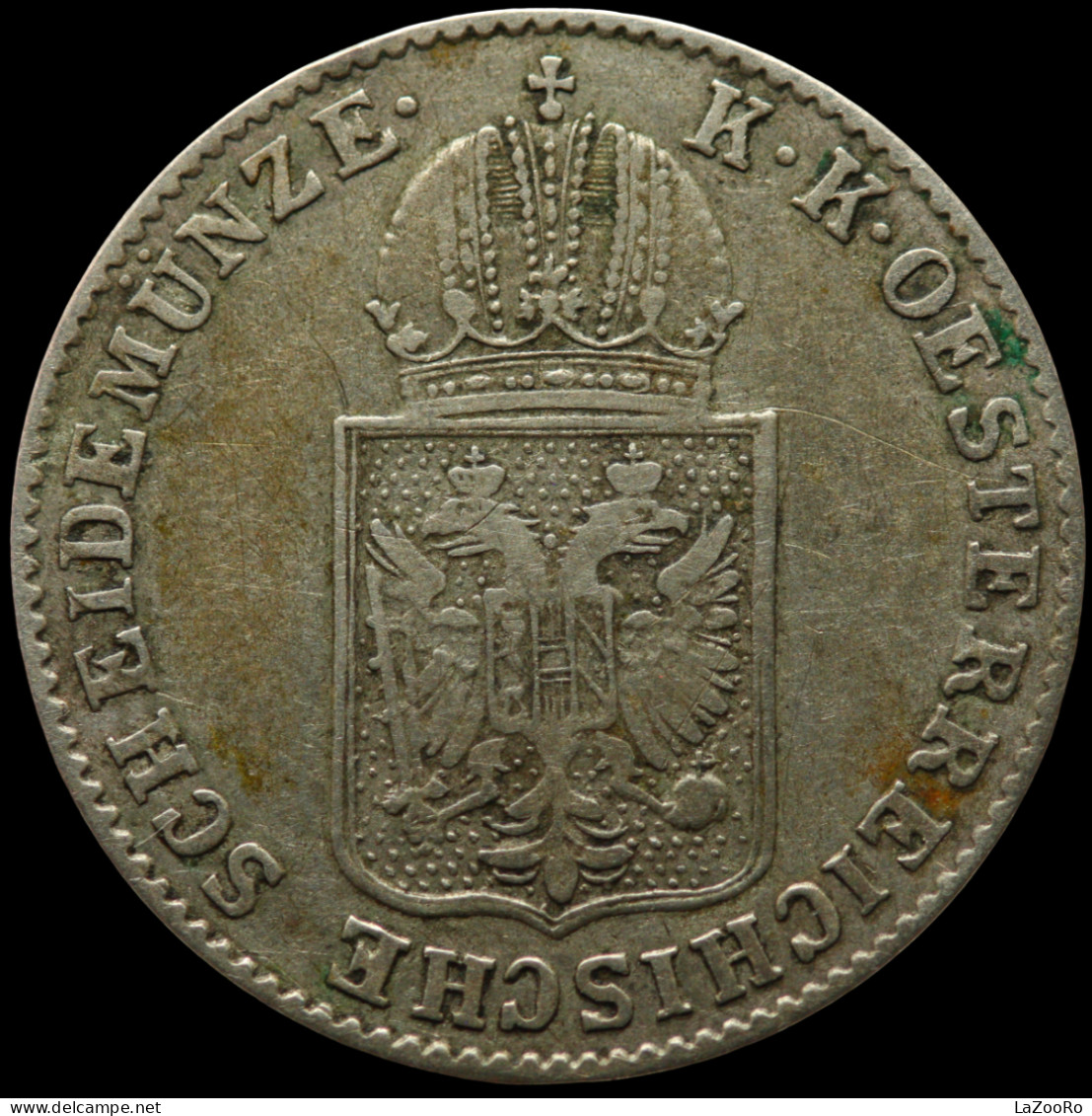 LaZooRo: Austria 6 Kreuzer 1848 C XF - Silver - Oesterreich