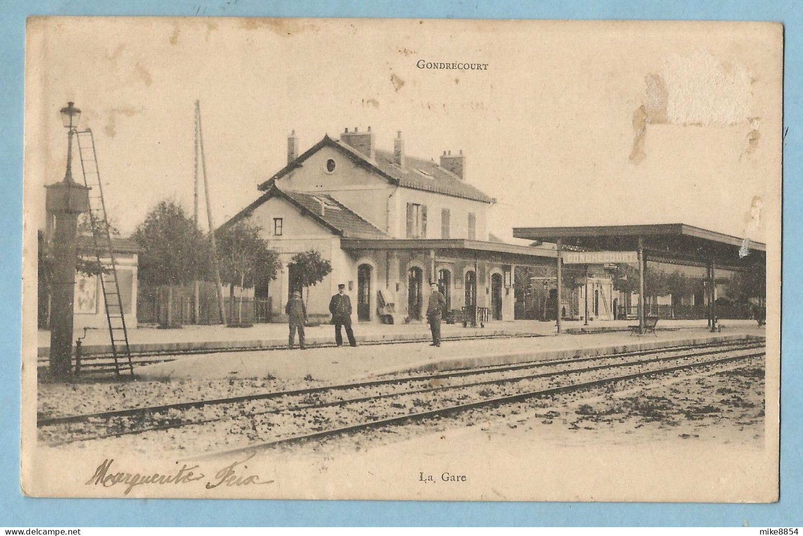 UR0156  CPA  GONDRECOURT  (Meuse)  La Gare  ++++++++++++++ - Gondrecourt Le Chateau