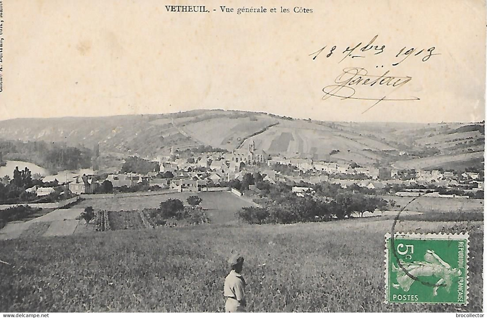 VETHEUIL ( 95 ) -  Vue  Générale - Vetheuil