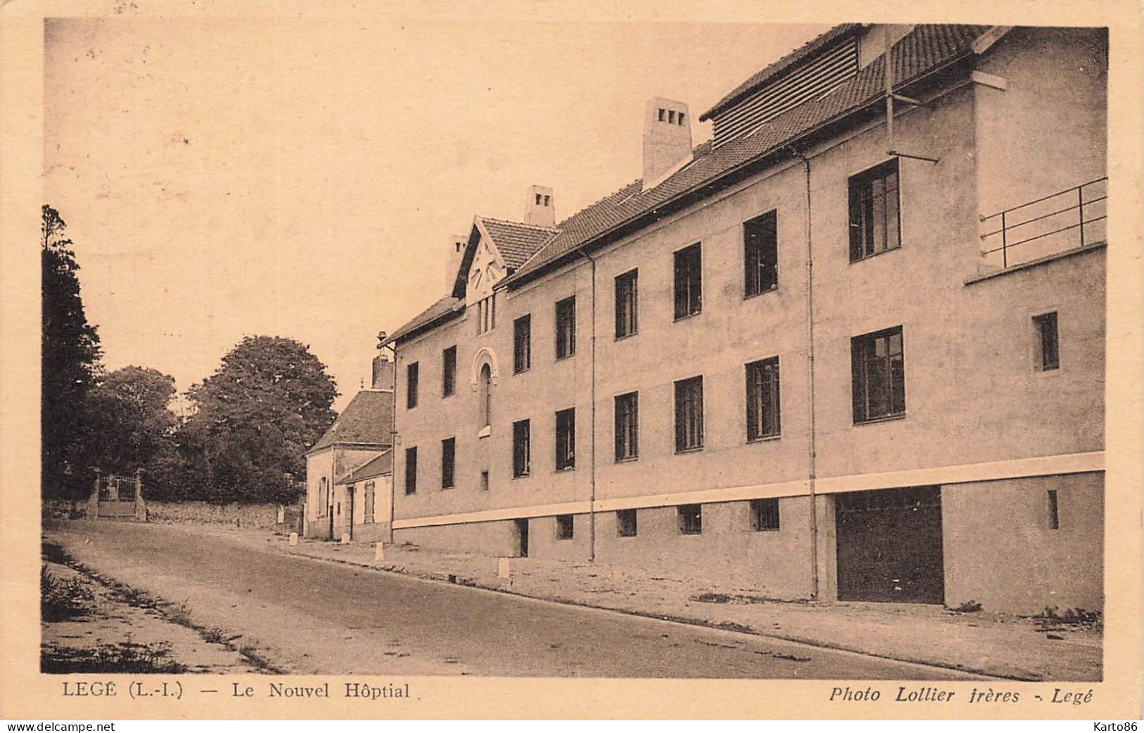 Legé * Route Et Le Nouvel Hôpital * établissement Médical - Legé