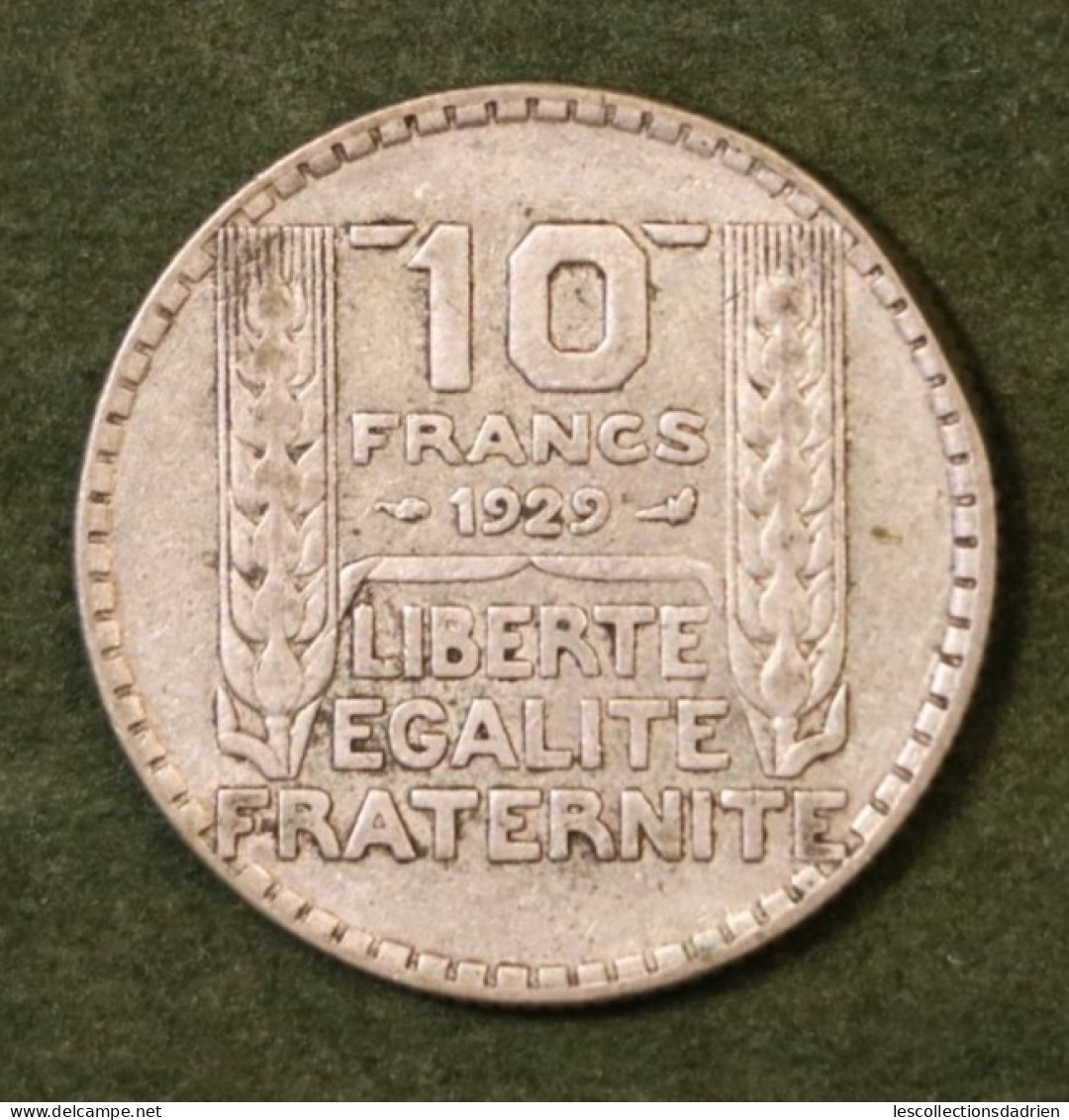 Pièce En Argent Française 10 Francs Turin 1929  - French Silver Coin/1 - 10 Francs