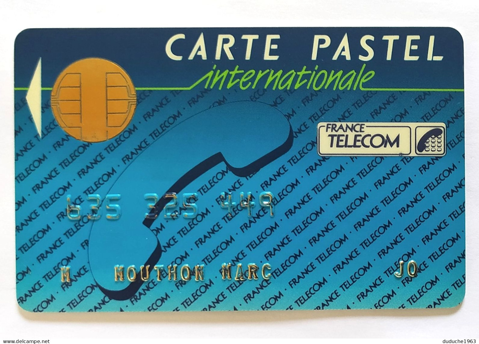 Télécarte France - Carte Pastel Internationale - Pastel