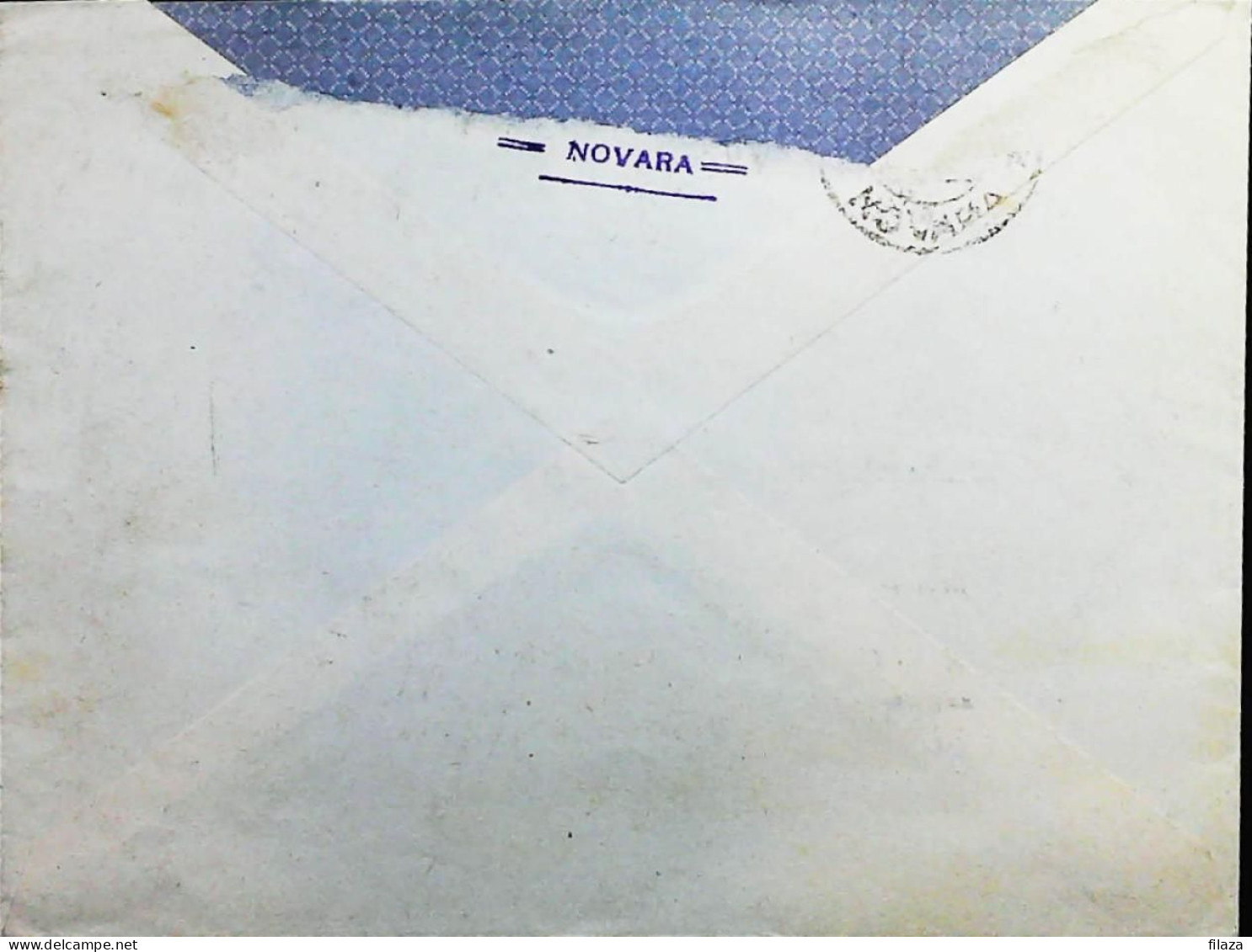 RSI 1943 - 1945 Lettera / Cartolina Da Novara Affrancatura D'emergenza - S7446 - Storia Postale