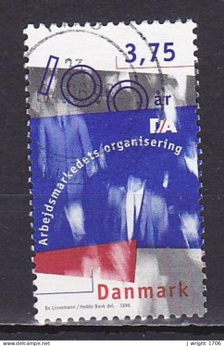 Denmark, 1996, Danish Employers Confederation, 3.75kr, USED - Oblitérés