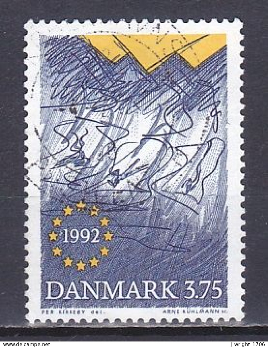 Denmark, 1992, European Single Market, 3.75kr, USED - Oblitérés