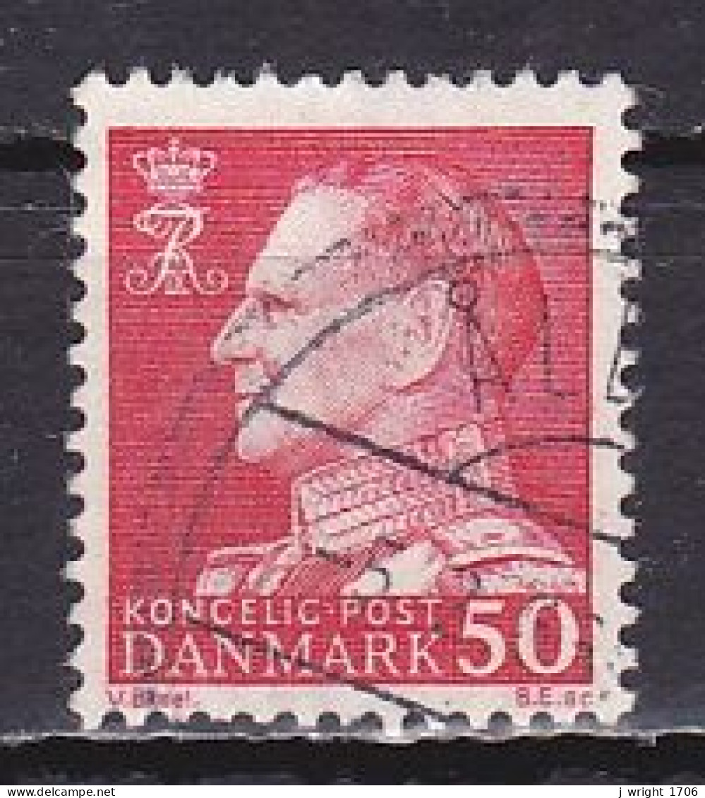 Denmark, 1965, King Frederik IX, 50ø, USED - Gebraucht