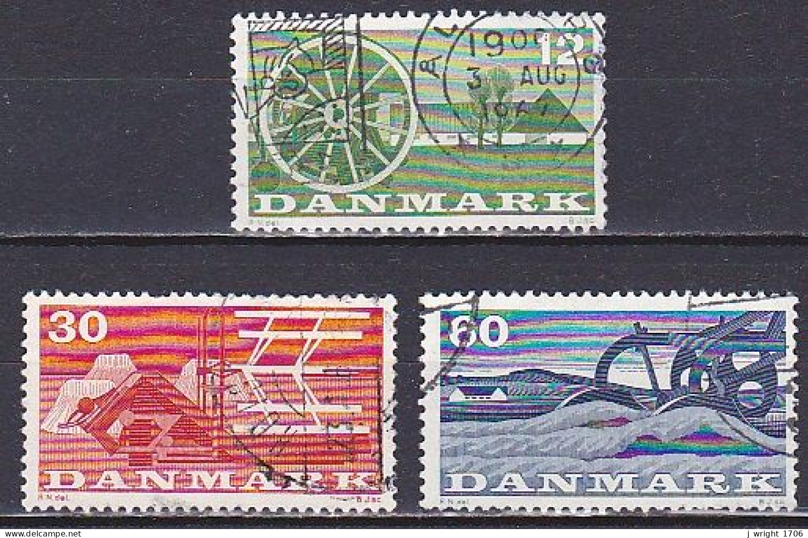 Denmark, 1960, Danish Food Fair, Set, USED - Used Stamps
