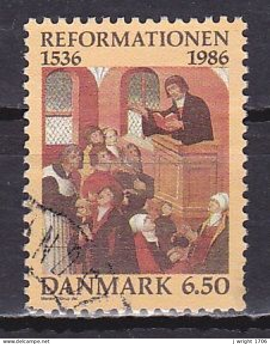 Denmark, 1986, Reformation 450th Anniv, 6.50kr, USED - Usati