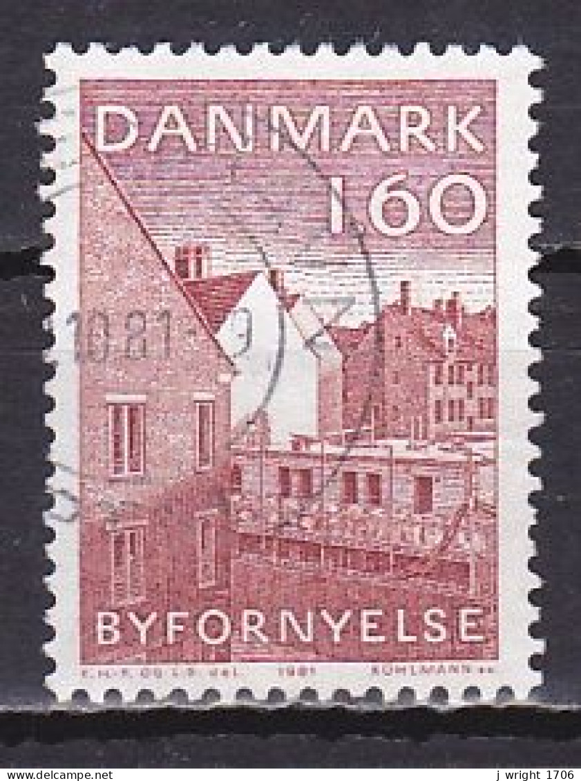 Denmark, 1981, European Urban Renaissance Year, 1.60kr, USED - Usado