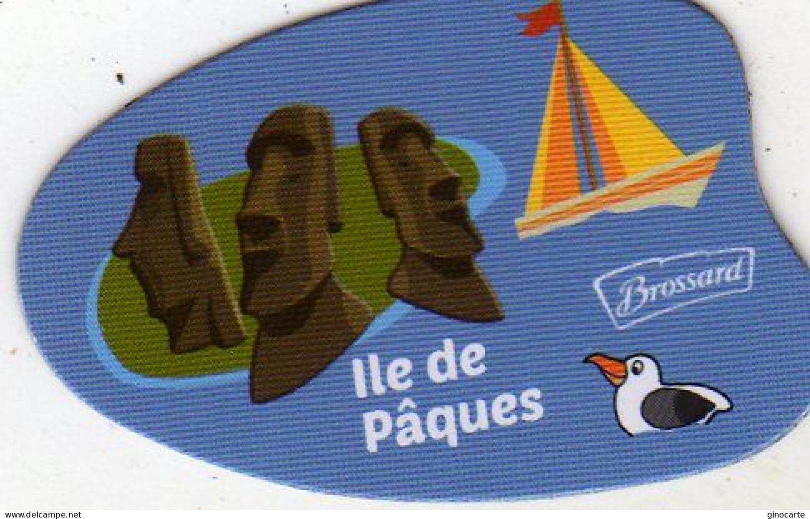 Magnets Magnet Brossard Savane Continent Amerique Ile De Paques - Tourisme