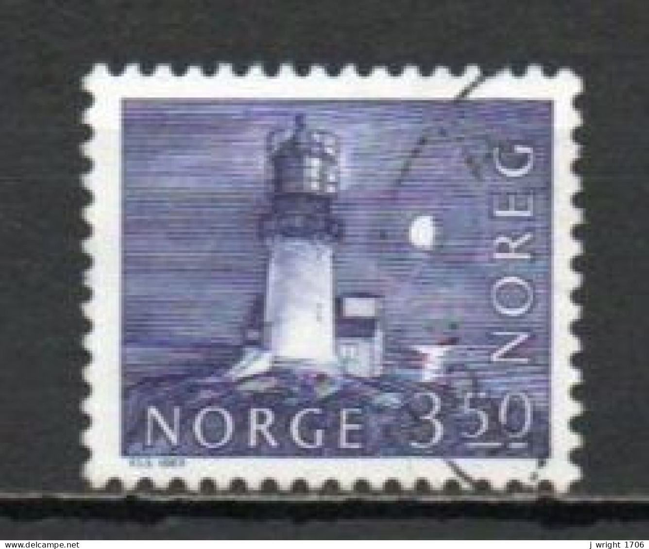 Norway, 1983, Buildings/Lindesnes Lighthouse, 3.50Kr, USED - Usados