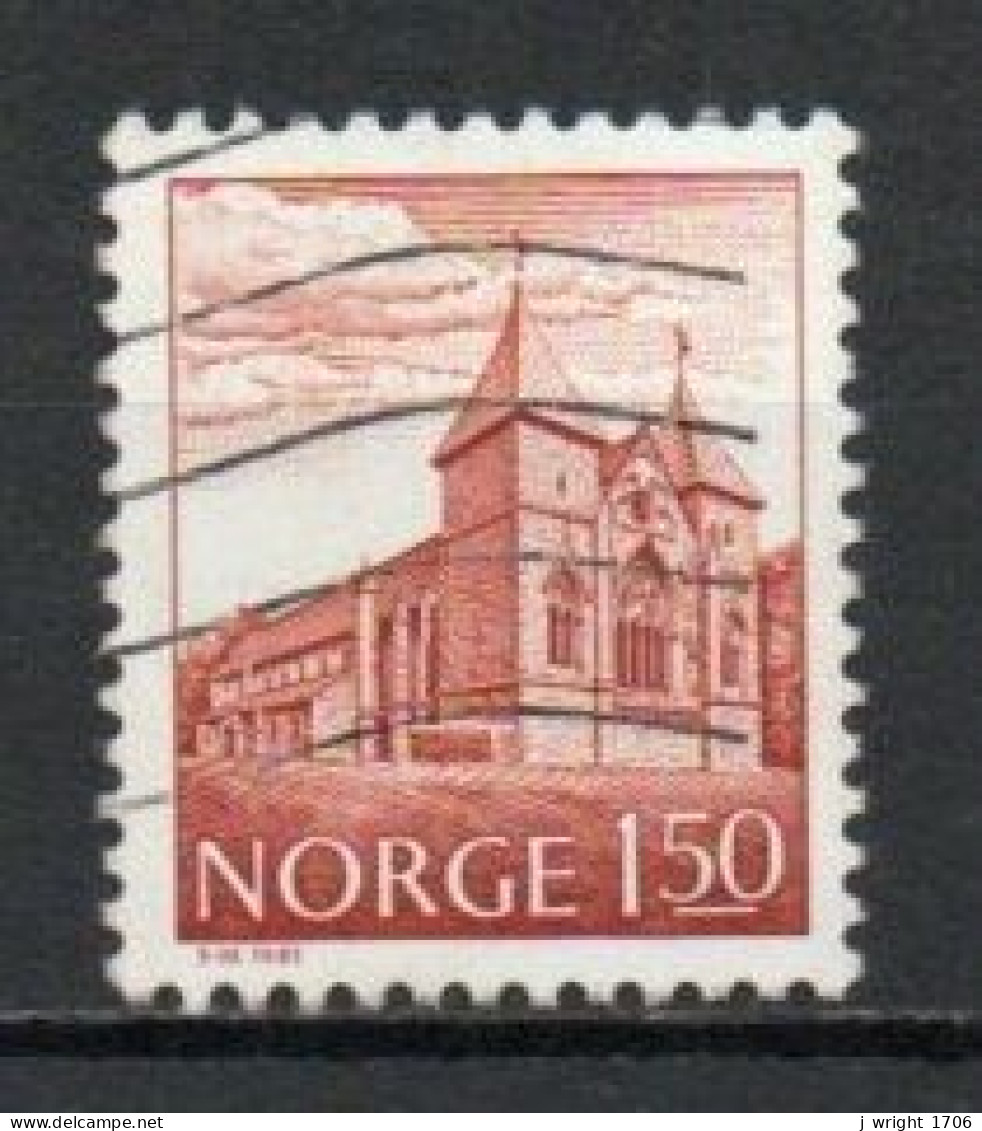 Norway, 1981, Buildings/Stavanger Cathedral, 1.50Kr, USED - Used Stamps