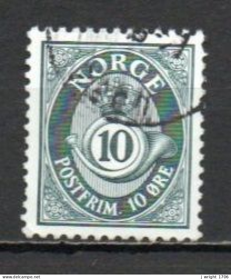 Norway, 1962, Posthorn/Recess, 10ö, USED - Used Stamps