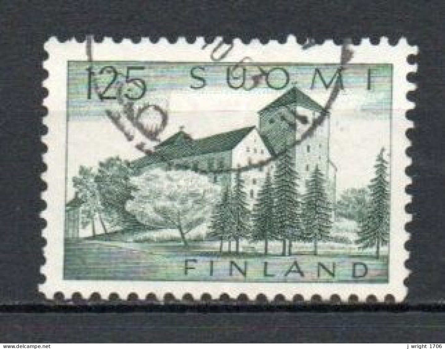 Finland, 1961, Turku Castle, 125mk, USED - Used Stamps