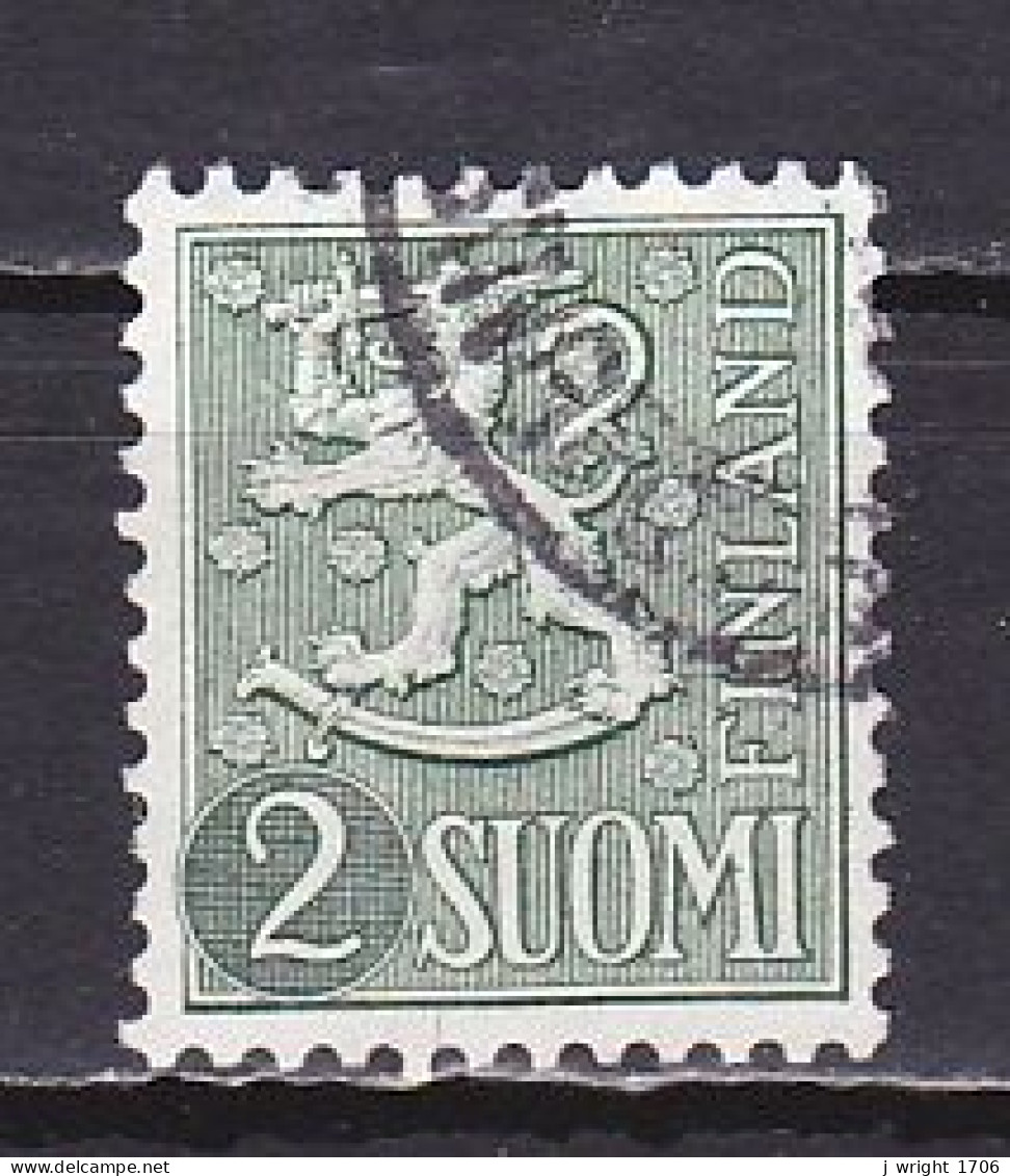 Finland, 1954, Lion, 2mk, USED - Oblitérés