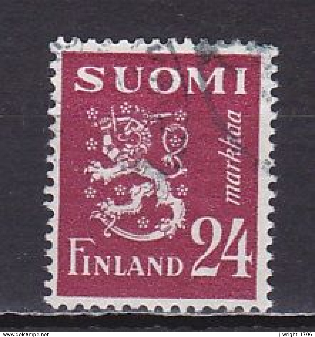 Finland, 1948, Lion, 24mk, USED - Gebruikt