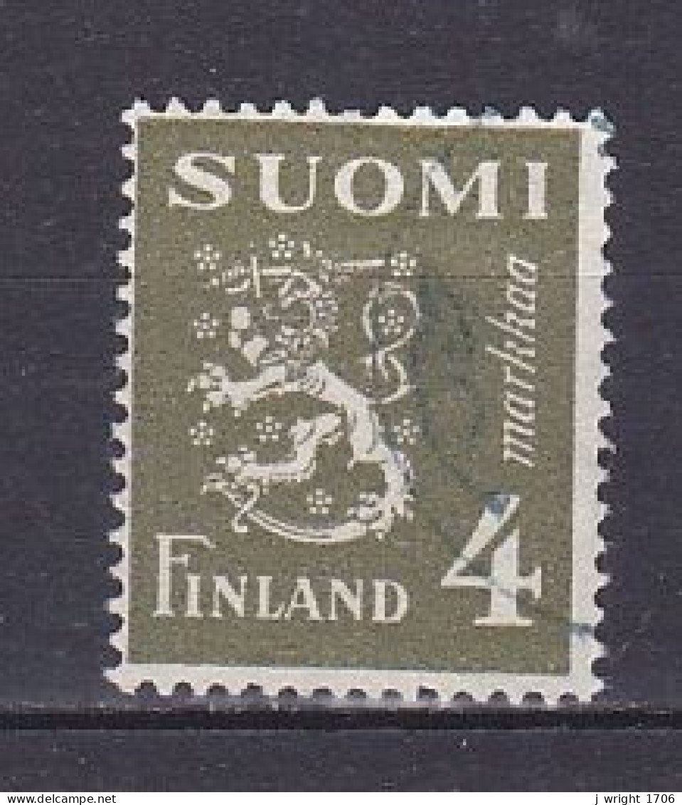 Finland, 1945, Lion, 4mk, USED - Used Stamps