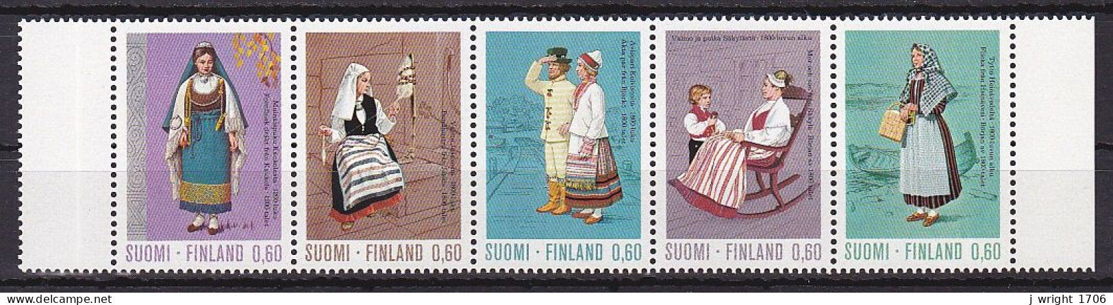 Finland, 1973, Regional Costumes, Set, MNH - Ungebraucht