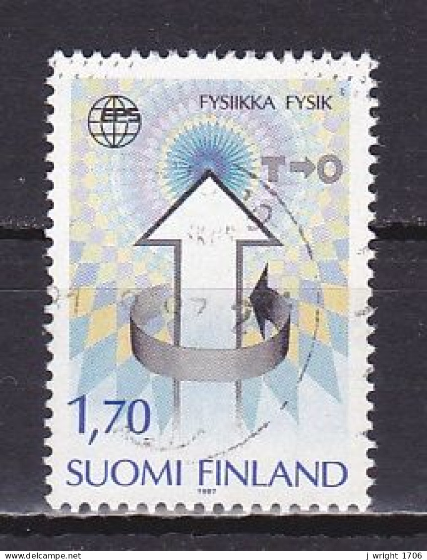 Finland, 1987, European Physics Cong, 1.70mk, USED - Gebruikt