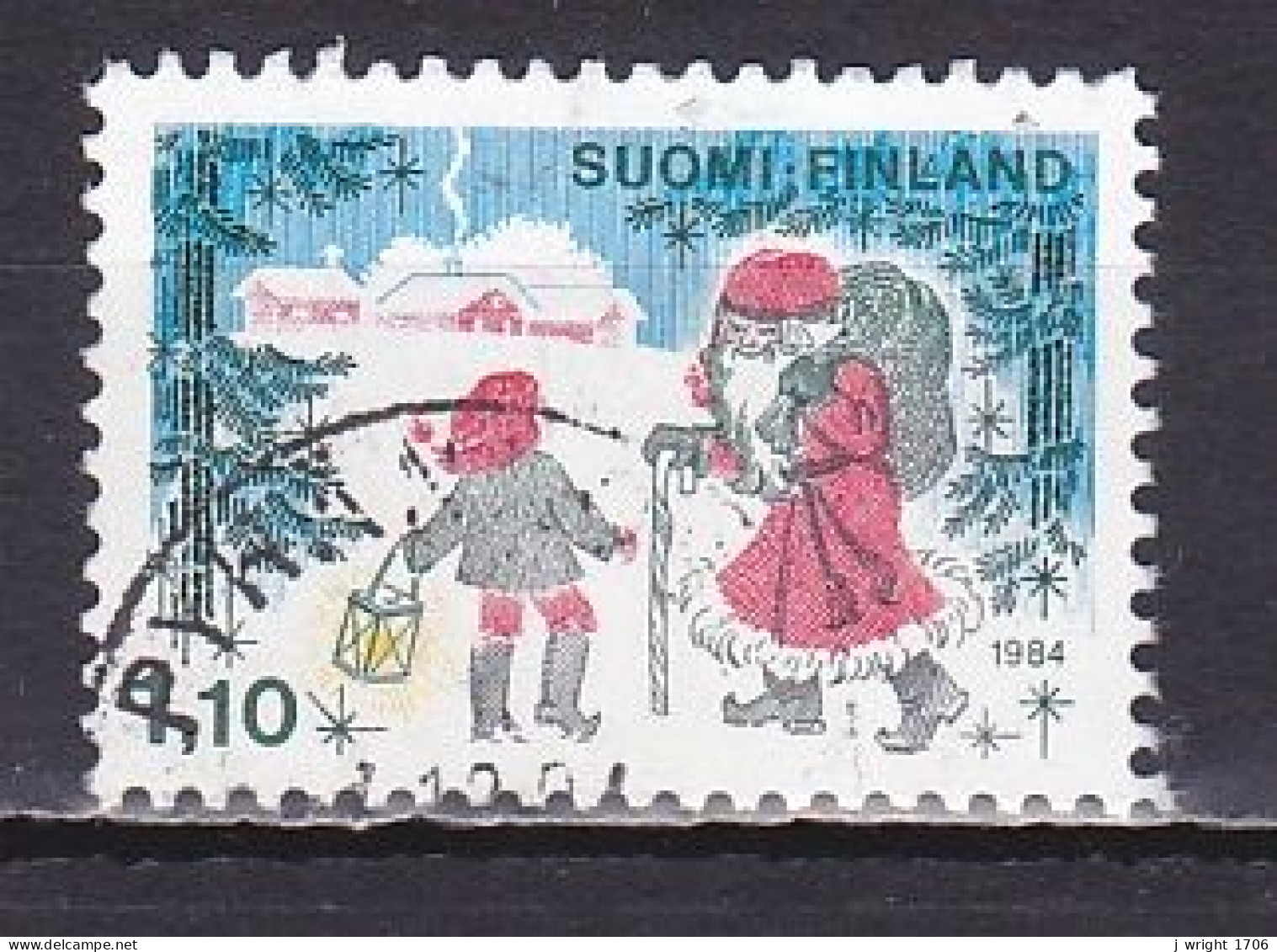 Finland, 1984, Christmas, 1.10mk, USED - Oblitérés