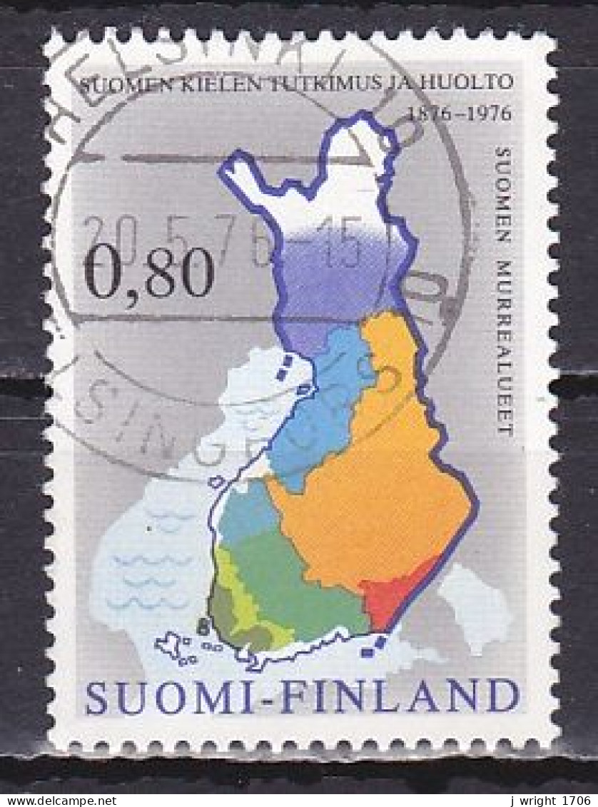 Finland, 1976, Finnish Language Society Centenary, 0.80mk, USED - Gebraucht