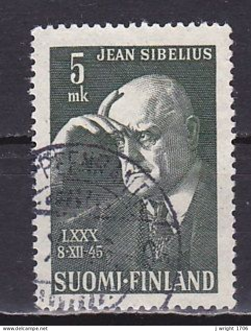 Finland, 1945, Jean Sibelius 80th Birthday, 5mk, USED - Gebraucht