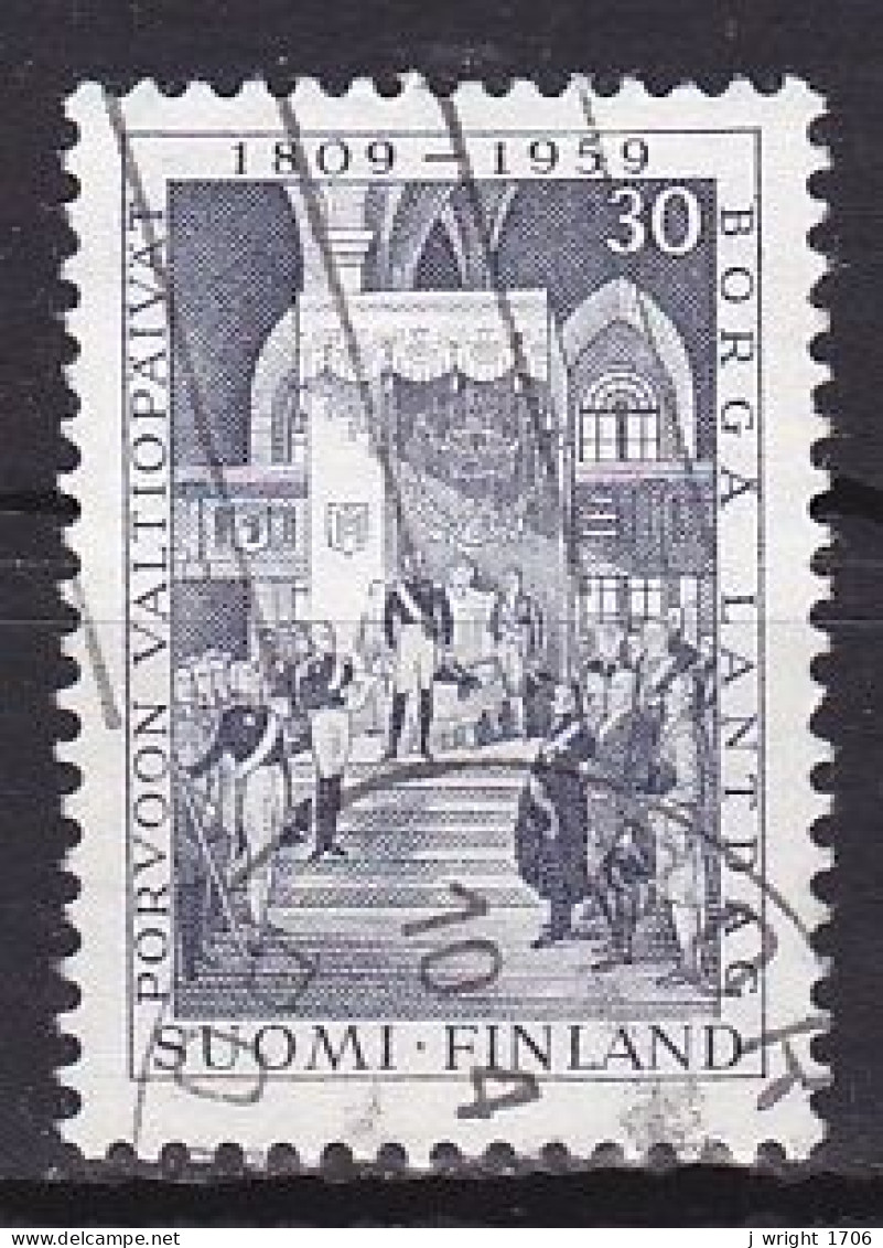 Finland, 1959, Porvoo/Borga Parliament 150th Anniv, 30mk, USED - Gebraucht