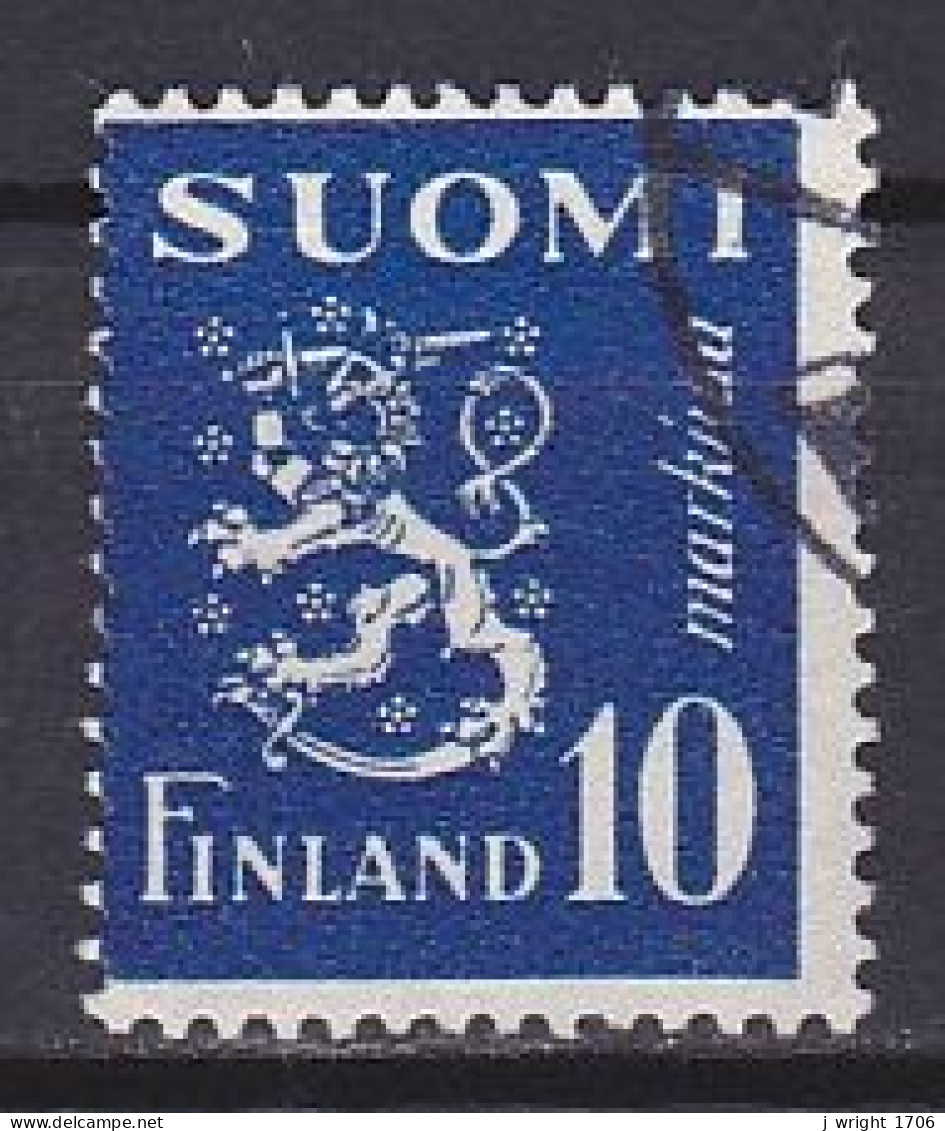 Finland, 1945, Lion, 10mk, USED - Used Stamps