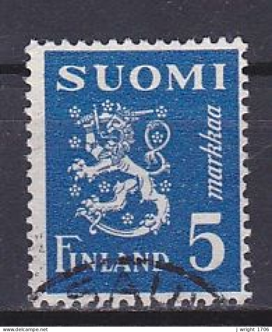 Finland, 1945, Lion, 5mk, USED - Usati