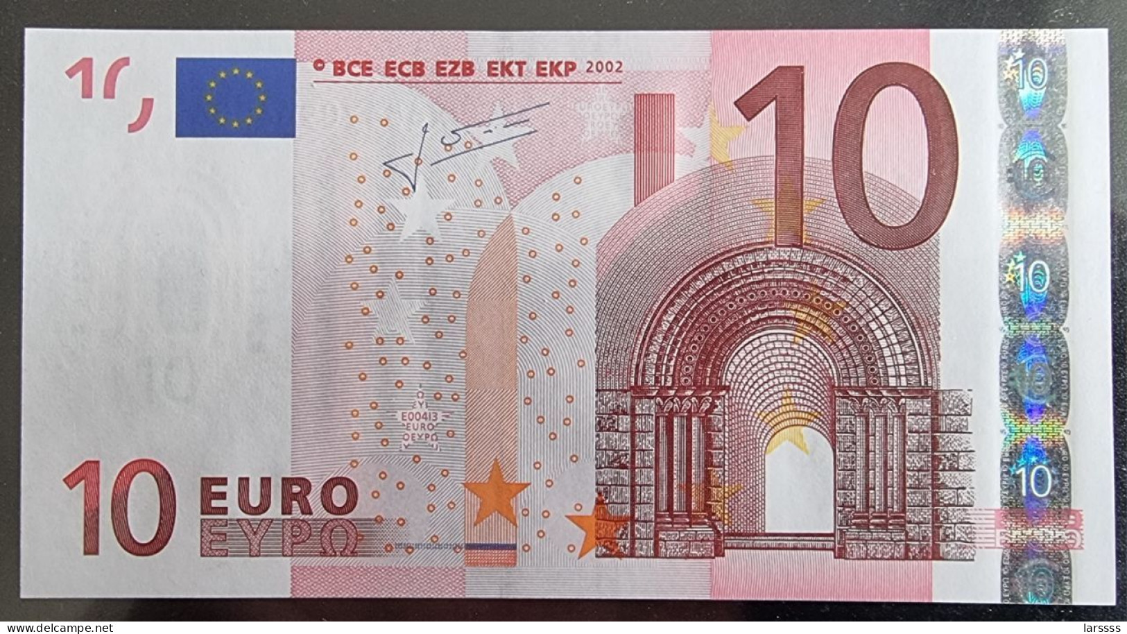 1 X 10€ Euro Draghi E004I3 X65470964906 - UNC - 10 Euro