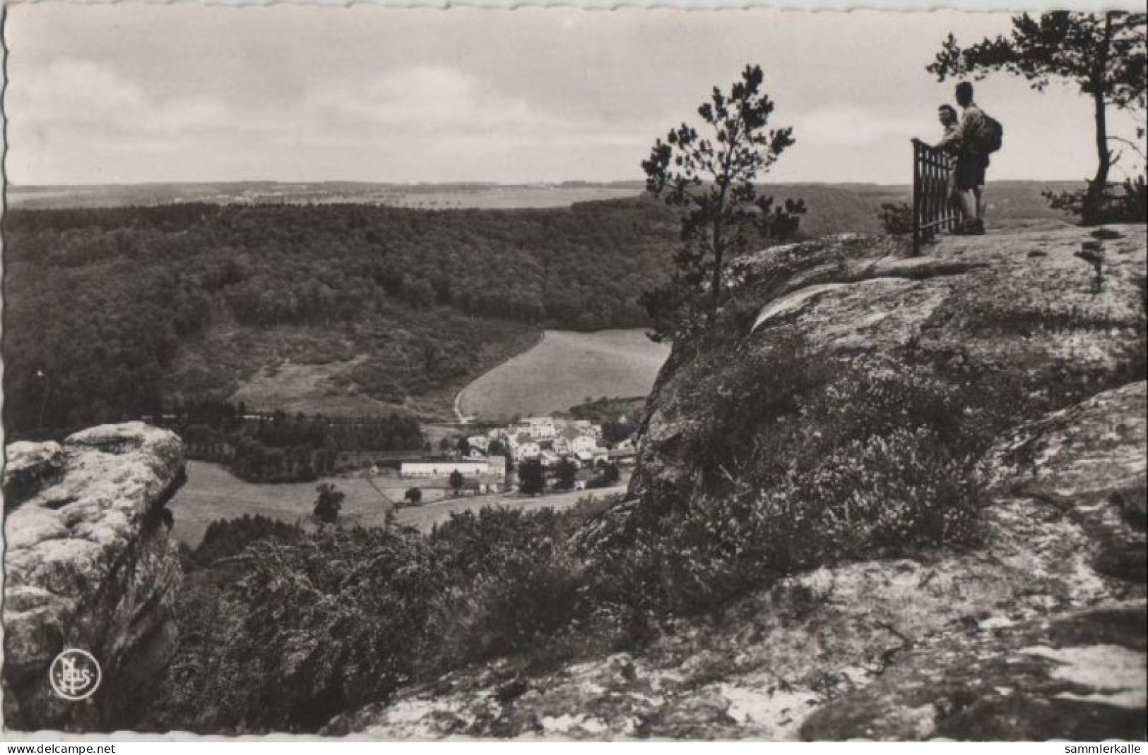 87716 - Luxemburg - Berdorf - Vue Prise De La Ile Du Diable - Ca. 1960 - Berdorf