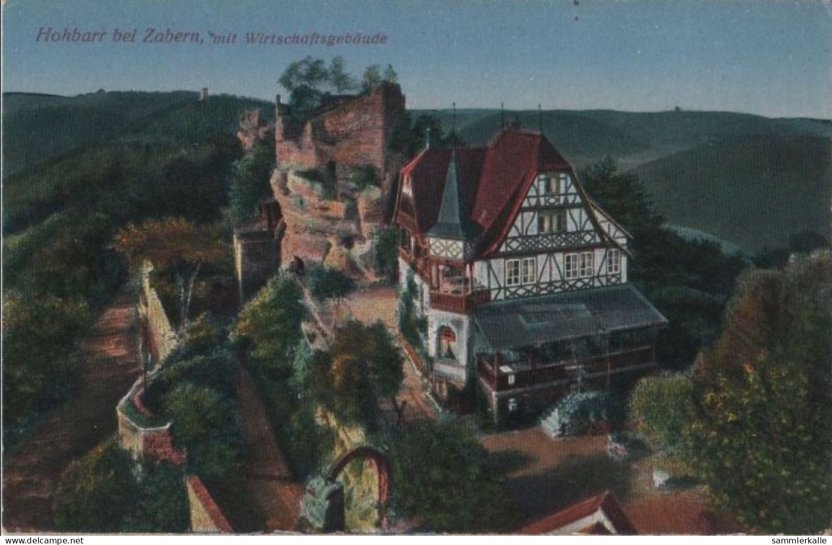 93892 - Zabern - Hohbarr Mit Wirtschaftsgebäude - Ca. 1920 - Elsass