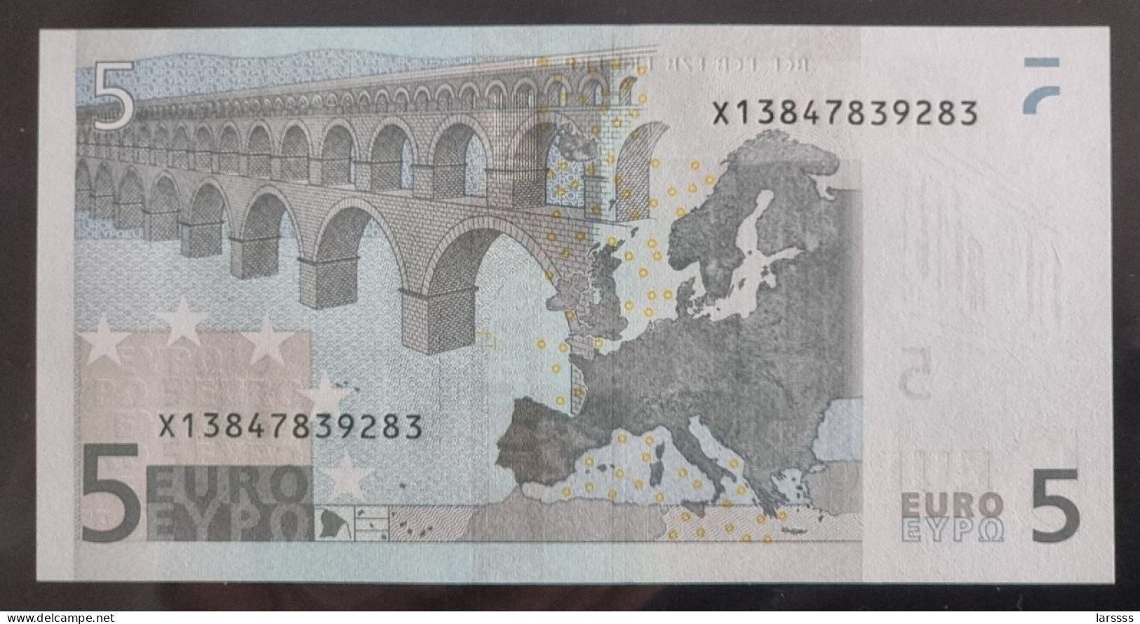 1 X 5€ Euro Duisenberg P007H6 X13847839283 - UNC - 5 Euro