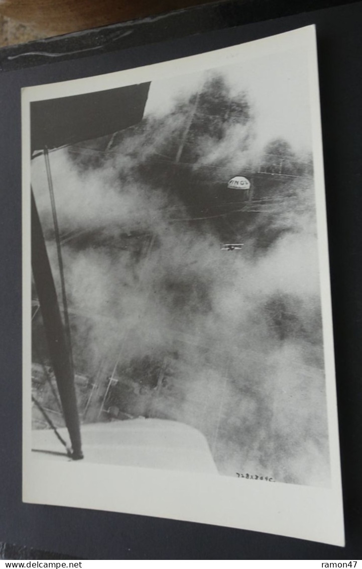 Parachute Allows For Safe Landing Of Damaged Airplane, 1926 - Photograph Underwood Photo Archives - Parachutting