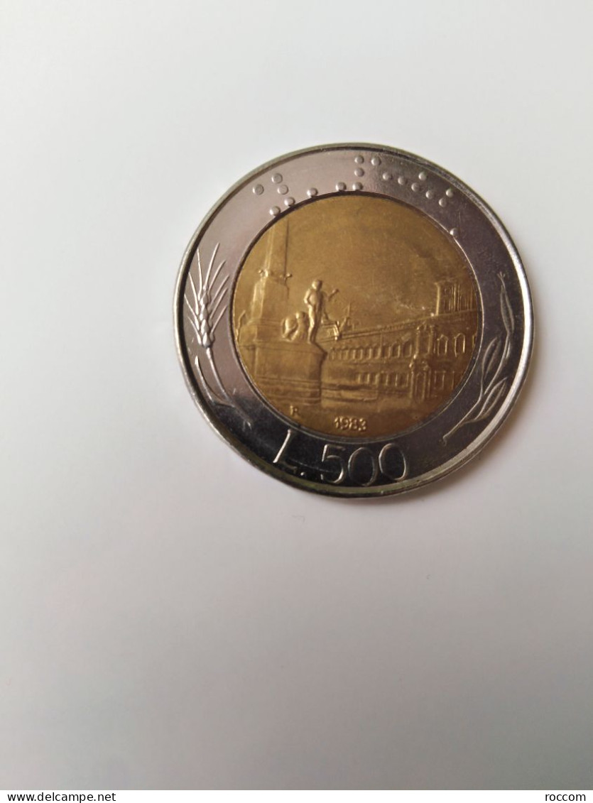 500 Lire 1983  Condizioni Da Foto  Spedizione Solo In Italia. - 500 Lire