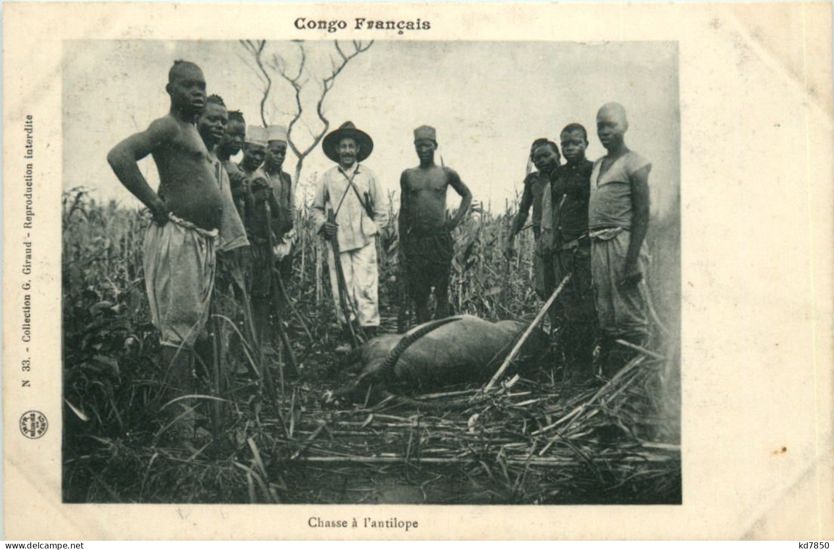 Congo - Chasse A L Antilope - JAgd - Other & Unclassified